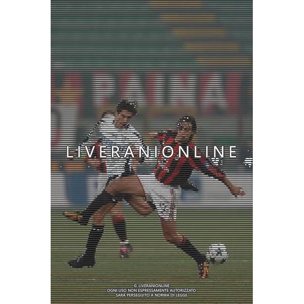 MILANO 5/2/2004 COPPA ITALIA TIM MILAN-LAZIO NELLA FOTO CORRADI-NESTA FOTO LIVERNI/AG ALDO LIVERANI