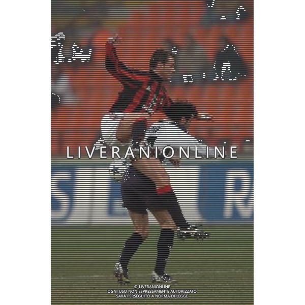 MILANO 5/2/2004 COPPA ITALIA TIM MILAN-LAZIO NELLA FOTO REDONDO-FIORE FOTO LIVERNI/AG ALDO LIVERANI