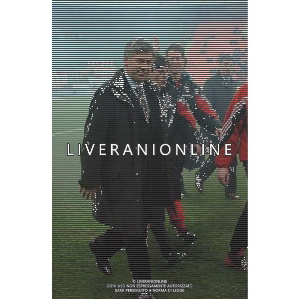 MILANO 5/2/2004 COPPA ITALIA TIM MILAN-LAZIO NELLA FOTO CARLO ANCELOTTI FOTO LIVERNI/AG ALDO LIVERANI