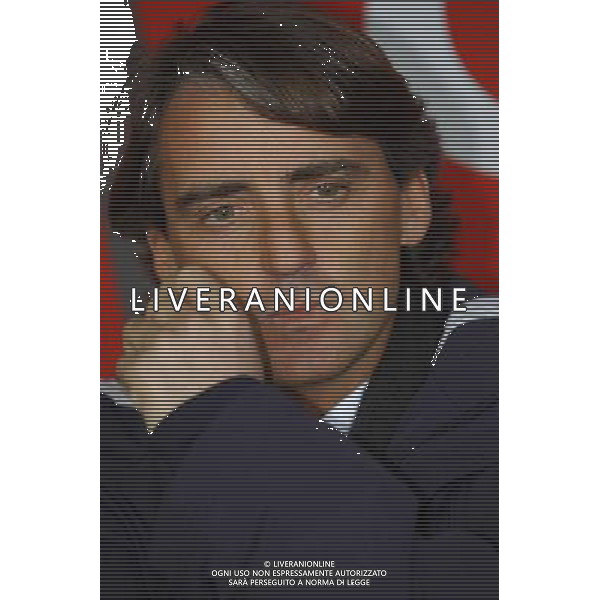 MILANO 5/2/2004 COPPA ITALIA TIM MILAN-LAZIO NELLA FOTO ROBERTO MANCINI FOTO LIVERNI/AG ALDO LIVERANI