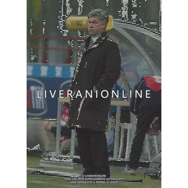MILANO 05/02/04 SEMIFINALE DI COPPA TIM 2003/04 MILAN-LAZIO nella foto ancelotti carlo ph gigi arcaini/ag.aldo liverani