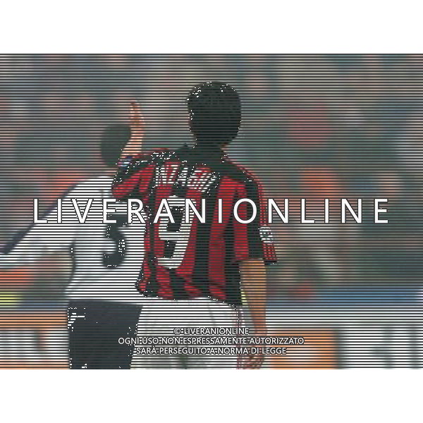 MILANO 05/02/04 SEMIFINALE DI COPPA TIM 2003/04 MILAN-LAZIO nella foto inzaghi filippo ph gigi arcaini/ag.aldo liverani
