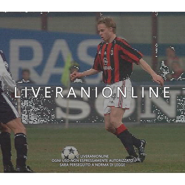 MILANO 05/02/04 SEMIFINALE DI COPPA TIM 2003/04 MILAN-LAZIO nella foto laursen martin ph gigi arcaini/ag.aldo liverani