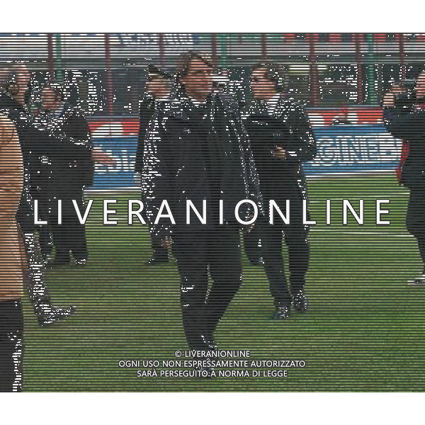 MILANO 05/02/04 SEMIFINALE DI COPPA TIM 2003/04 MILAN-LAZIO nella foto mancini roberto ph gigi arcaini/ag.aldo liverani