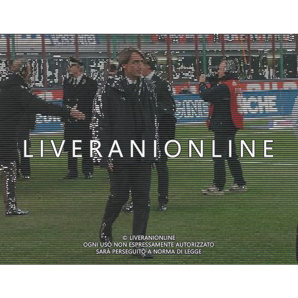 MILANO 05/02/04 SEMIFINALE DI COPPA TIM 2003/04 MILAN-LAZIO nella foto mancini roberto ph gigi arcaini/ag.aldo liverani