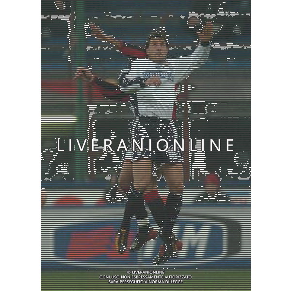 MILANO 05/02/04 SEMIFINALE DI COPPA TIM 2003/04 MILAN-LAZIO nella foto muzzi roberto ph gigi arcaini/ag.aldo liverani