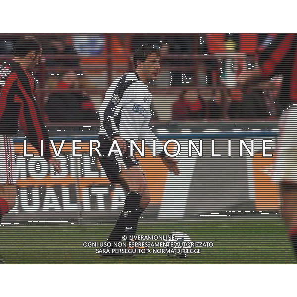 MILANO 05/02/04 SEMIFINALE DI COPPA TIM 2003/04 MILAN-LAZIO nella foto muzzi roberto ph gigi arcaini/ag.aldo liverani