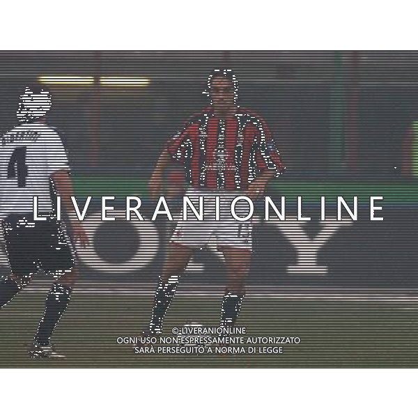MILANO 05/02/04 SEMIFINALE DI COPPA TIM 2003/04 MILAN-LAZIO nella foto nesta alessandro ph gigi arcaini/ag.aldo liverani