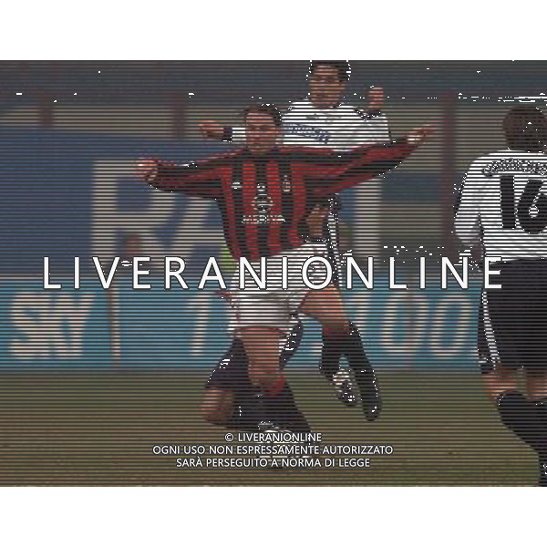MILANO 05/02/04 SEMIFINALE DI COPPA TIM 2003/04 MILAN-LAZIO nella foto redondo fernando ph gigi arcaini/ag.aldo liverani