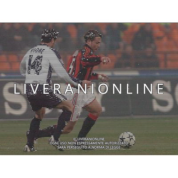 MILANO 05/02/04 SEMIFINALE DI COPPA TIM 2003/04 MILAN-LAZIO nella foto redondo fernando ph gigi arcaini/ag.aldo liverani