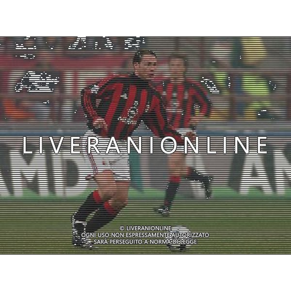 MILANO 05/02/04 SEMIFINALE DI COPPA TIM 2003/04 MILAN-LAZIO nella foto redondo fernando ph gigi arcaini/ag.aldo liverani