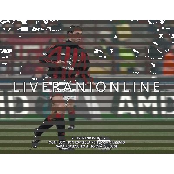 MILANO 05/02/04 SEMIFINALE DI COPPA TIM 2003/04 MILAN-LAZIO nella foto redondo fernando ph gigi arcaini/ag.aldo liverani
