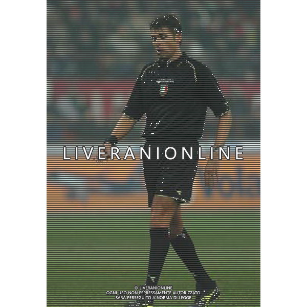 MILANO 05/02/04 SEMIFINALE DI COPPA TIM 2003/04 MILAN-LAZIO nella foto arbitro rosetti roberto ph gigi arcaini/ag.aldo liverani