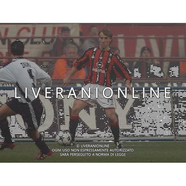 MILANO 05/02/04 SEMIFINALE DI COPPA TIM 2003/04 MILAN-LAZIO nella foto simic dario ph gigi arcaini/ag.aldo liverani