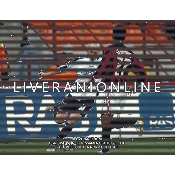 MILANO 05/02/04 SEMIFINALE DI COPPA TIM 2003/04 MILAN-LAZIO nella foto stam jaap ph gigi arcaini/ag.aldo liverani