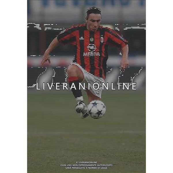 Milano 05/02/2004 coppa italia Tim Cup 2003/04 milan-lazio 1:2 nella foto brocchi cristian ph marco luzzani/ag aldo liverani s.a.s.