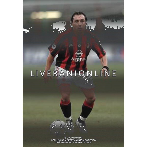 Milano 05/02/2004 coppa italia Tim Cup 2003/04 milan-lazio 1:2 nella foto brocchi cristian ph marco luzzani/ag aldo liverani s.a.s.