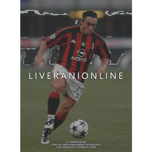 Milano 05/02/2004 coppa italia Tim Cup 2003/04 milan-lazio 1:2 nella foto brocchi cristian ph marco luzzani/ag aldo liverani s.a.s.