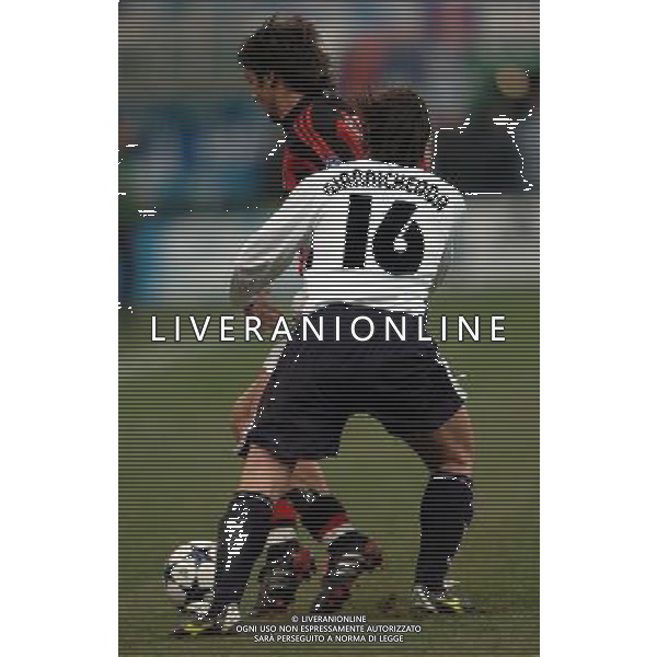 Milano 05/02/2004 coppa italia Tim Cup 2003/04 milan-lazio 1:2 nella foto GIANNICHEDDA RUI COSTA ph marco luzzani/ag aldo liverani s.a.s.