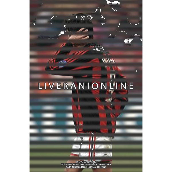 Milano 05/02/2004 coppa italia Tim Cup 2003/04 milan-lazio 1:2 nella foto inzghi filippo ph marco luzzani/ag aldo liverani s.a.s.