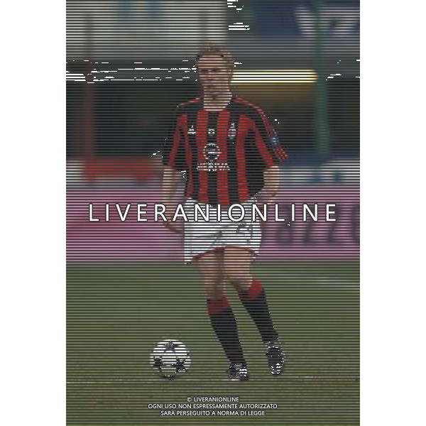 Milano 05/02/2004 coppa italia Tim Cup 2003/04 milan-lazio 1:2 nella foto LAURSEN MARTIN ph marco luzzani/ag aldo liverani s.a.s.