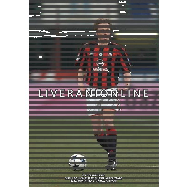 Milano 05/02/2004 coppa italia Tim Cup 2003/04 milan-lazio 1:2 nella foto LAURSEN MARTIN ph marco luzzani/ag aldo liverani s.a.s.
