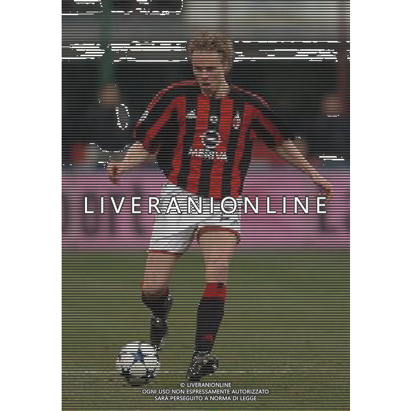 Milano 05/02/2004 coppa italia Tim Cup 2003/04 milan-lazio 1:2 nella foto LAURSEN MARTIN ph marco luzzani/ag aldo liverani s.a.s.
