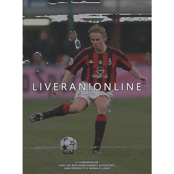 Milano 05/02/2004 coppa italia Tim Cup 2003/04 milan-lazio 1:2 nella foto LAURSEN MARTIN ph marco luzzani/ag aldo liverani s.a.s.