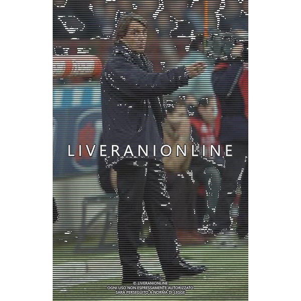 Milano 05/02/2004 coppa italia Tim Cup 2003/04 milan-lazio 1:2 nella foto MANCINI ROBERTO ph marco luzzani/ag aldo liverani s.a.s.