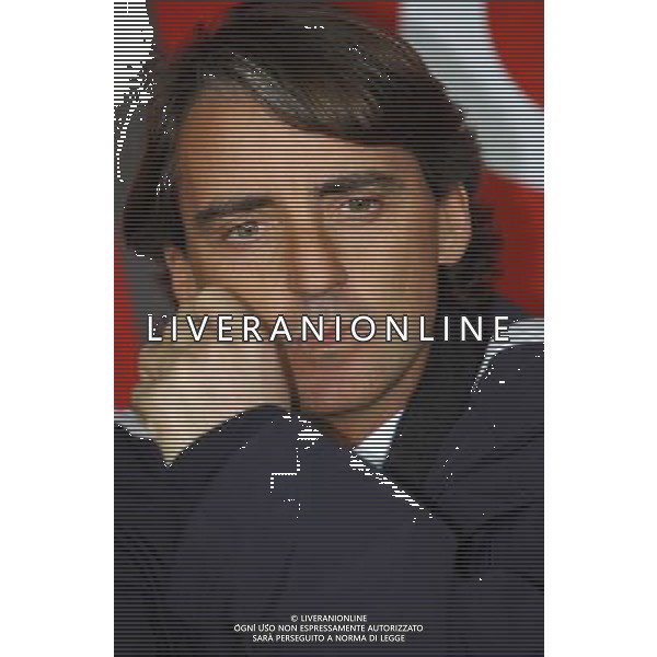 Milano 05/02/2004 coppa italia Tim Cup 2003/04 milan-lazio 1:2 nella foto MANCINI ROBERTO ph marco luzzani/ag aldo liverani s.a.s.