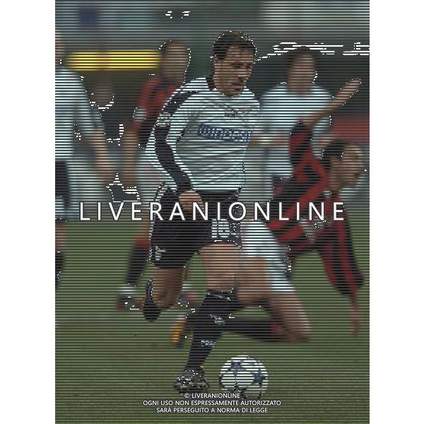 Milano 05/02/2004 coppa italia Tim Cup 2003/04 milan-lazio 1:2 nella foto MUZZI ROBERTO ph marco luzzani/ag aldo liverani s.a.s.
