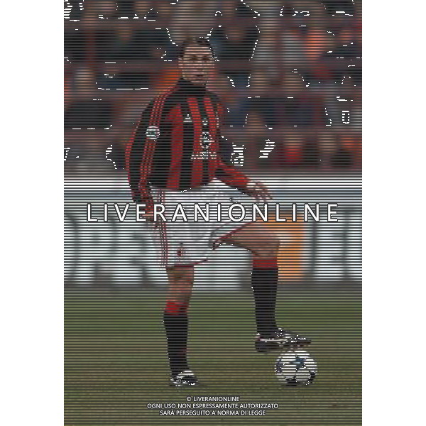 Milano 05/02/2004 coppa italia Tim Cup 2003/04 milan-lazio 1:2 nella foto redondo fernando ph marco luzzani/ag aldo liverani s.a.s.