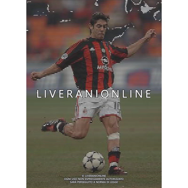 Milano 05/02/2004 coppa italia Tim Cup 2003/04 milan-lazio 1:2 nella foto rui costa manuel ph marco luzzani/ag aldo liverani s.a.s.