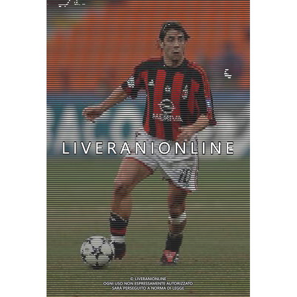 Milano 05/02/2004 coppa italia Tim Cup 2003/04 milan-lazio 1:2 nella foto rui costa manuel ph marco luzzani/ag aldo liverani s.a.s.