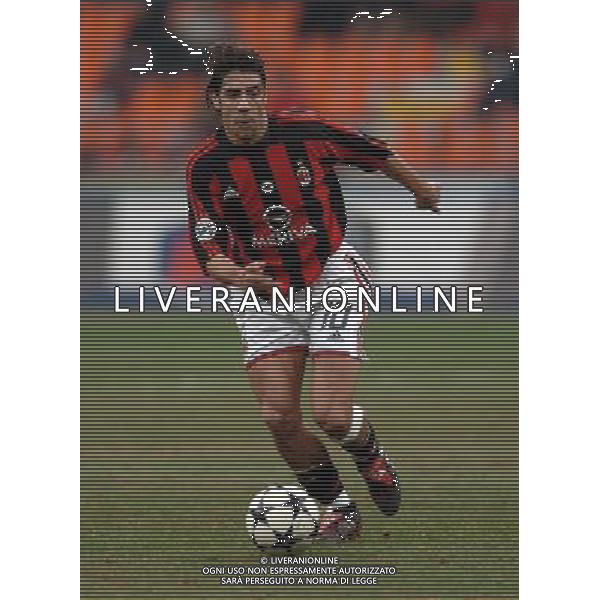 Milano 05/02/2004 coppa italia Tim Cup 2003/04 milan-lazio 1:2 nella foto rui costa manuel ph marco luzzani/ag aldo liverani s.a.s.