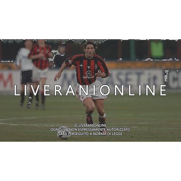 Milano 05/02/2004 coppa italia Tim Cup 2003/04 milan-lazio 1:2 nella foto RUI COSTA MANUEL ph marco luzzani/ag aldo liverani s.a.s.