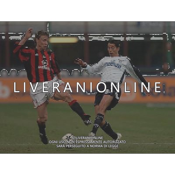 Milano 05/02/2004 coppa italia Tim Cup 2003/04 milan-lazio 1:2 nella foto simic cesar ph marco luzzani/ag aldo liverani s.a.s.