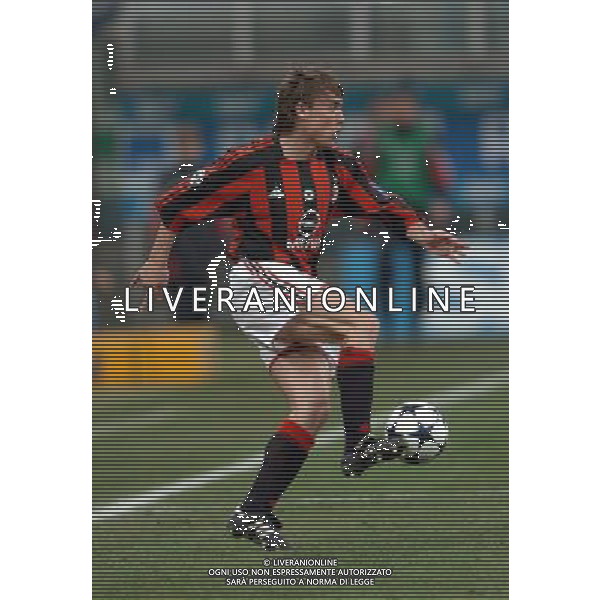 Milano 05/02/2004 coppa italia Tim Cup 2003/04 milan-lazio 1:2 nella foto SIMIC DARIO ph marco luzzani/ag aldo liverani s.a.s.