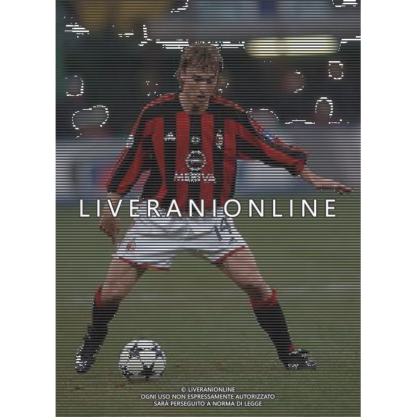 Milano 05/02/2004 coppa italia Tim Cup 2003/04 milan-lazio 1:2 nella foto simic dario ph marco luzzani/ag aldo liverani s.a.s.