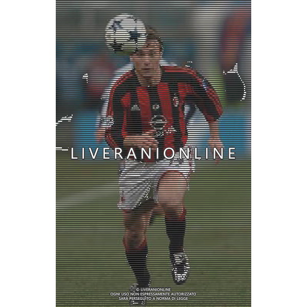 Milano 05/02/2004 coppa italia Tim Cup 2003/04 milan-lazio 1:2 nella foto simic dario ph marco luzzani/ag aldo liverani s.a.s.