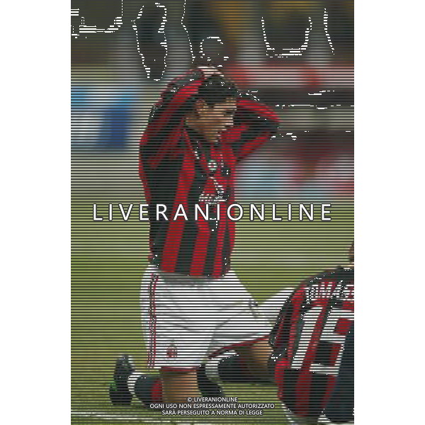 milano 05/02/04 milna-lazio coppa italia tim cup nella foto marco borriello ph junior belardo / ag aldo liverani s.a.s.