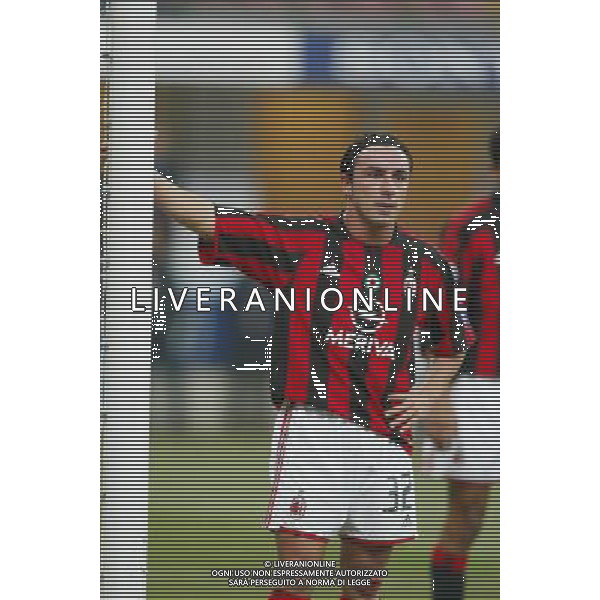 milano 05/02/04 milna-lazio coppa italia tim cup nella foto cristian brocchi ph junior belardo / ag aldo liverani s.a.s.