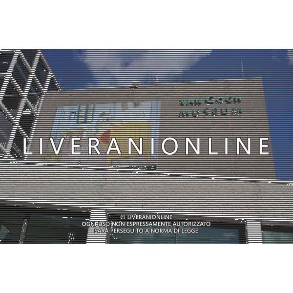 The Van Gogh Museum in Museum Plein, Amsterdam, Holland ©PHOTOSHOT/Agenzia Aldo Liverani Sas - ITALY ONLY - VEDUTE DELLA CITTA\' DI AMSTERDAM IN OLANDA PAESI BASSI