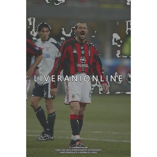 milano 05/02/04 milna-lazio coppa italia tim cup nella foto giuseppe pancaro ph junior belardo / ag aldo liverani s.a.s.