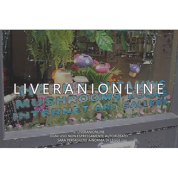 Herb and vitamin magic mushroom drugs shop in Amsterdam, Holland ©PHOTOSHOT/Agenzia Aldo Liverani Sas - ITALY ONLY - VEDUTE DELLA CITTA\' DI AMSTERDAM IN OLANDA PAESI BASSI