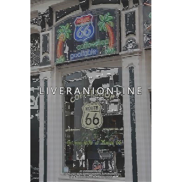 Route 66 coffee shop in Amsterdam, Holland ©PHOTOSHOT/Agenzia Aldo Liverani Sas - ITALY ONLY - VEDUTE DELLA CITTA\' DI AMSTERDAM IN OLANDA PAESI BASSI