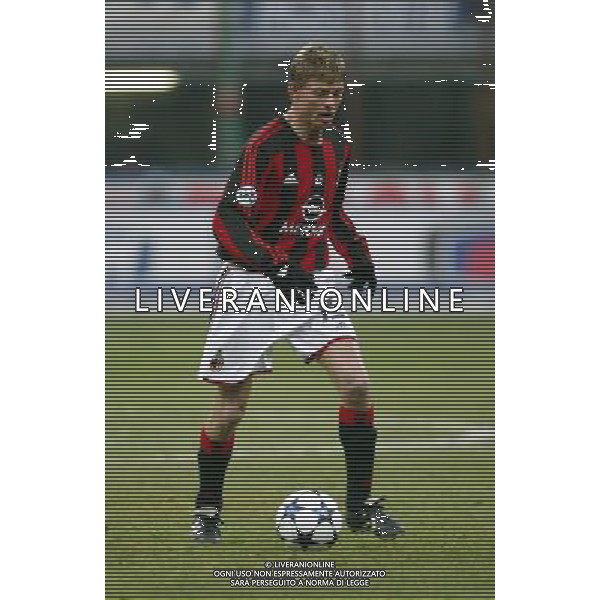 milano 05/02/04 milna-lazio coppa italia tim cup nella foto tomasson jon dahl ph junior belardo / ag aldo liverani s.a.s.