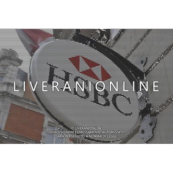 Il gruppo bancario britannico HSBC raddoppia l\'utile e festeggia in Borsa © David Wimsett - Photoshot - Ag. Aldo Liverani sas ITALY ONLY