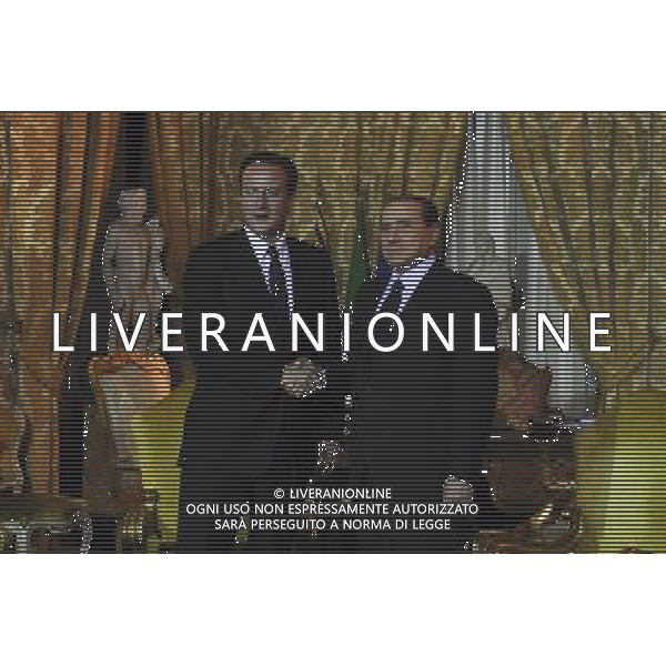 Roma - Palazzo Chigi - Il Presidente del Consiglio dei Ministri Silvio Berlusconi incontra il Primo Ministro del Regno Unito di Gran Bretagna e Irlanda del Nord David Cameron ph Corradetti/Ag. Aldo Liverani Sas