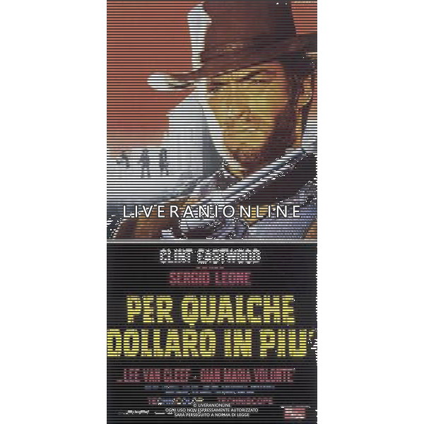 FILM PER QUALCHE DOLLARO IN PIU 1965 NELLA FOTO LOCANDINA AG ALDOL IVERANI